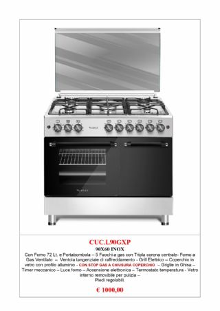 CUCINA LAREL L90GXP F.GAS